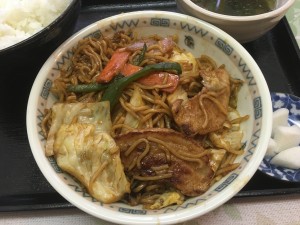 焼きそば定食